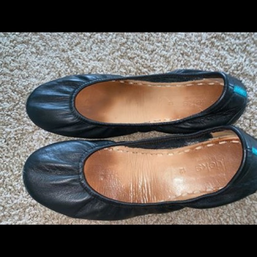 Matte black Tieks size 12 in GUC